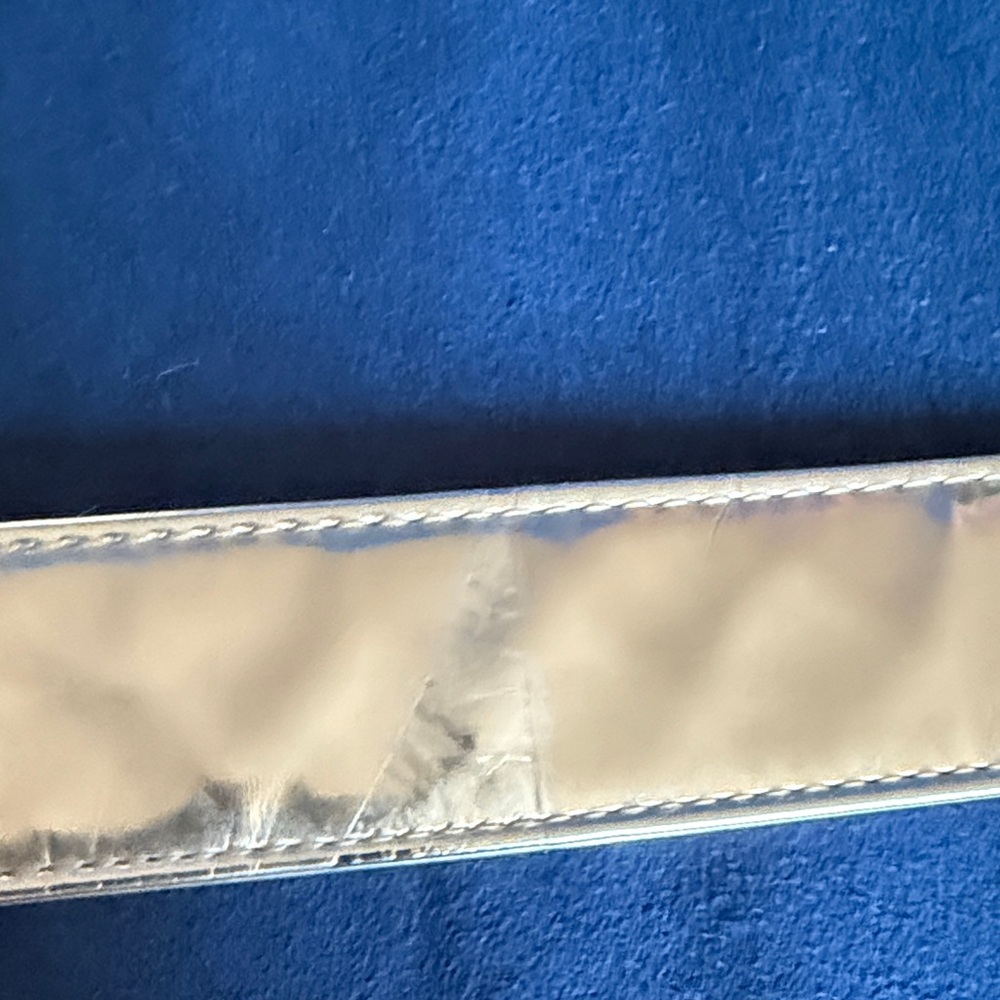 PurseN Quilted Metallic Crossbody - Silver - Picture 6 of 15